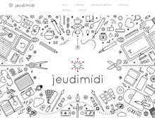 Tablet Screenshot of jeudimidi.com